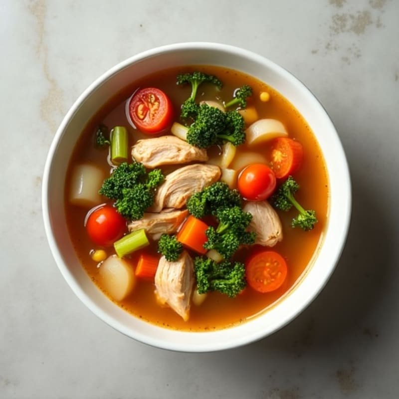 Hearty Chicken Vegetable Soup
