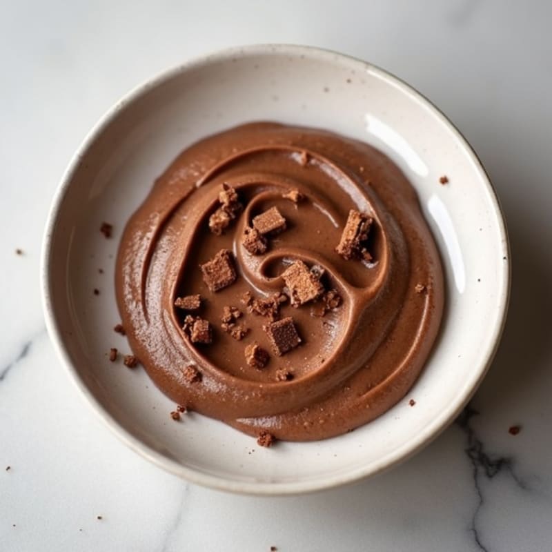 Silky Chocolate-Maple Tofu Pudding