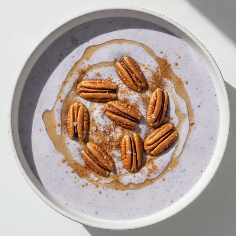 Blueberry Vanilla Pecan Smoothie
