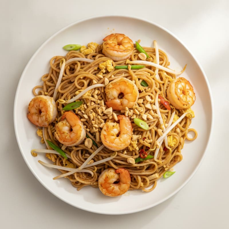 Shrimp Pad Thai Noodles