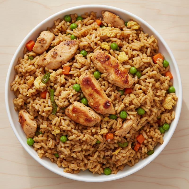 Savory Chicken and Vegetable Fried Rice