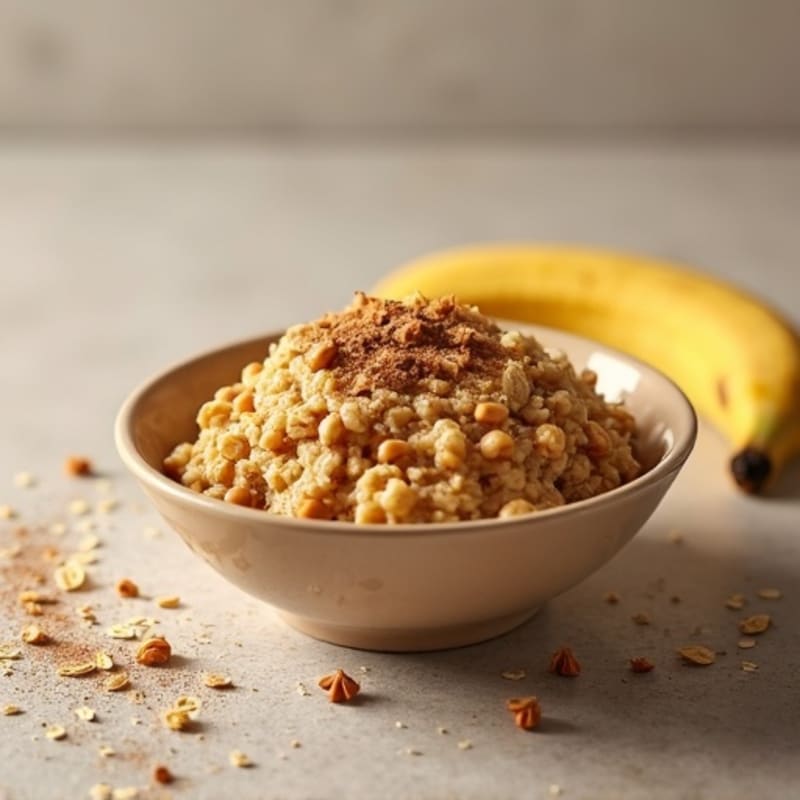 Baked Spiced Banana Oatmeal