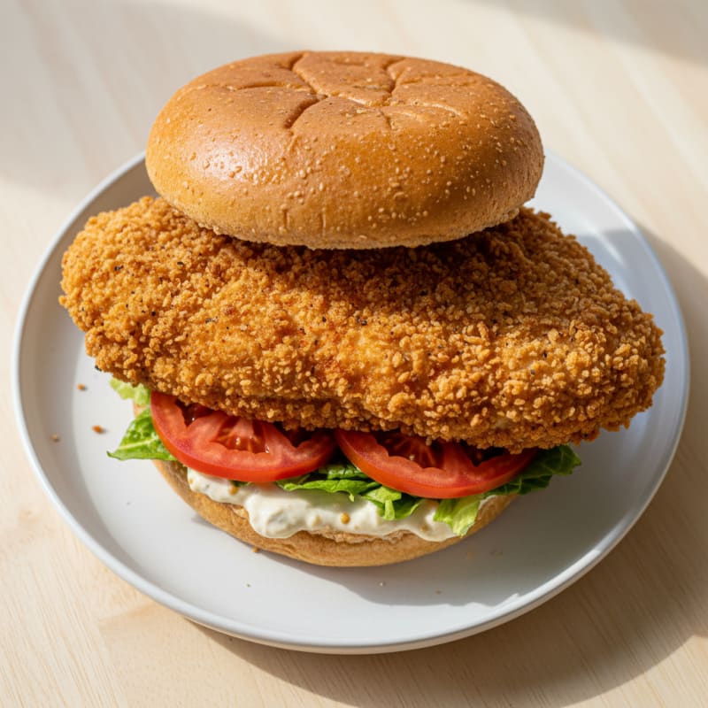Crispy Buttermilk Fried Chicken Sandwich