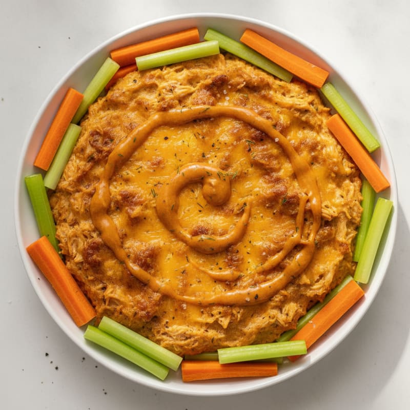 Buffalo Chicken Dip with Ranch