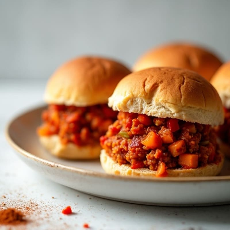 Lean Turkey Sweet Potato Sloppy Joe Sliders