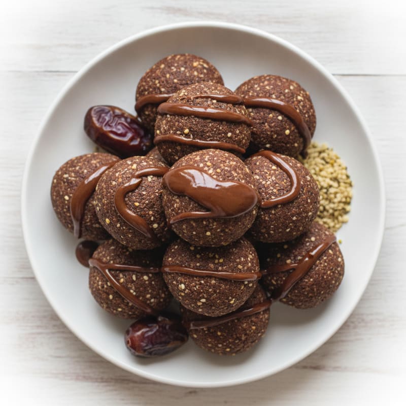 Chocolate Peanut Butter Protein Balls