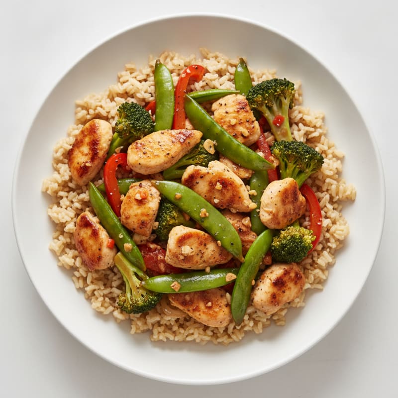 Teriyaki Chicken Stir-Fry with Vegetables