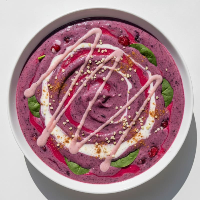 High-Protein Dreamy Berry Smoothie