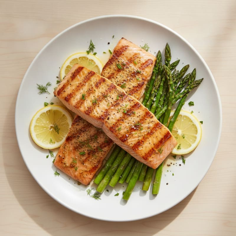 Lemon Herb Grilled Salmon
