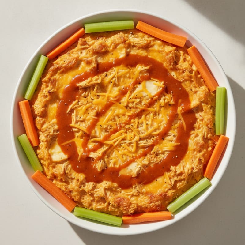 Buffalo Chicken Dip with Cream Cheese