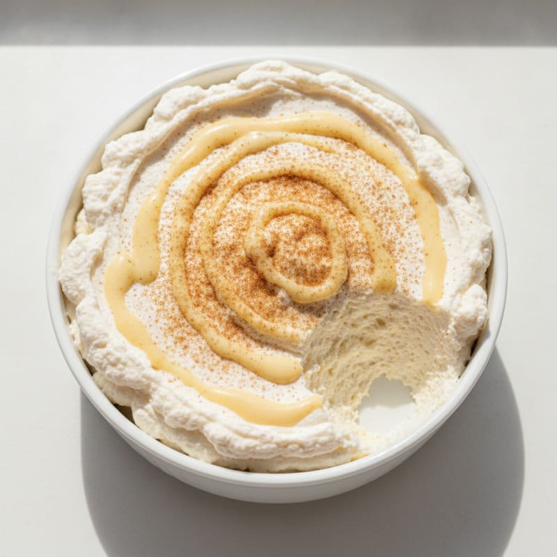 Whipped Vanilla Bean Protein Mousse