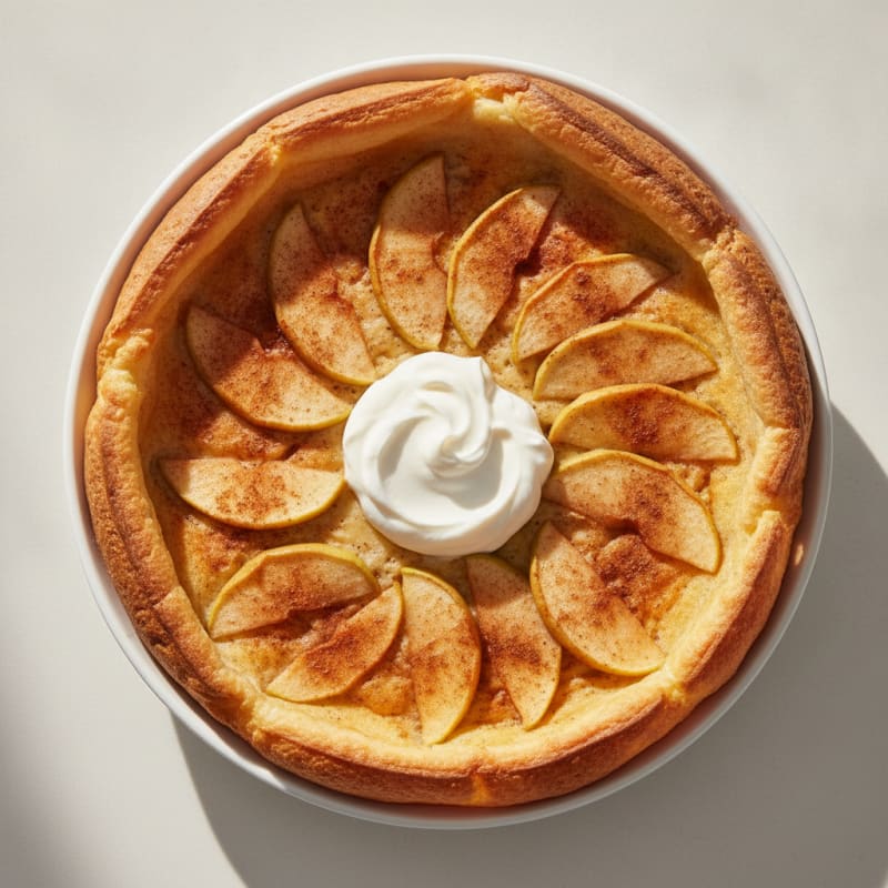 Baked German Apple Pancake
