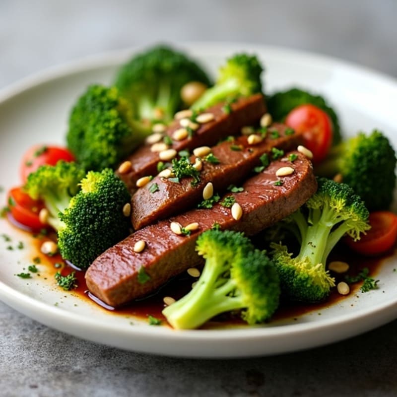 Ginger-Garlic Beef and Broccoli Stir-Fry