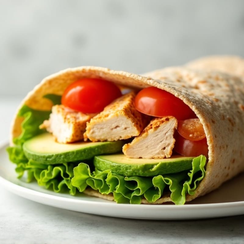 Fresh Turkey Avocado Wrap