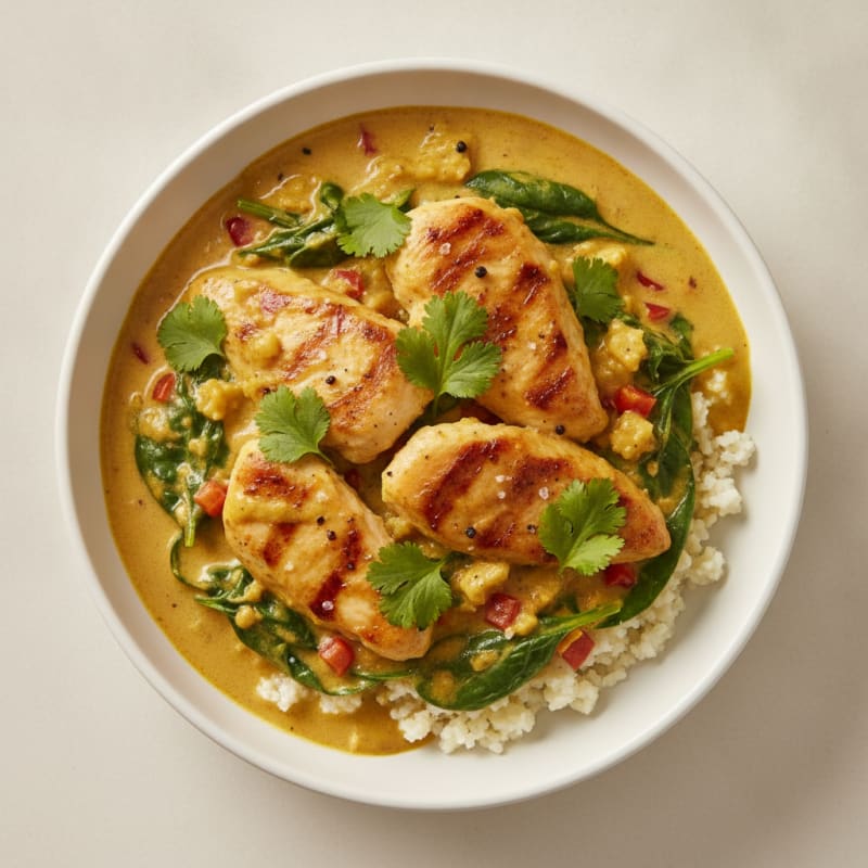 Golden Chicken Coconut Curry