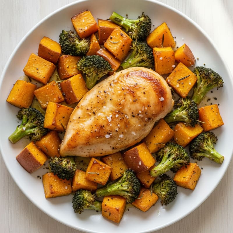Roasted Harvest Chicken Sheet Pan