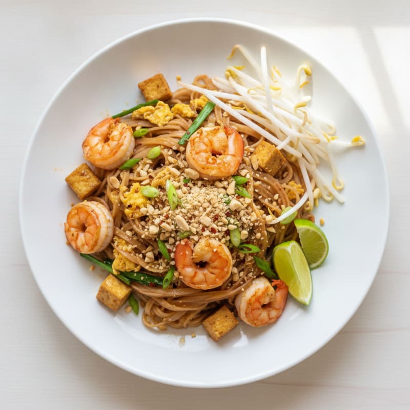Shrimp Pad Thai Noodles