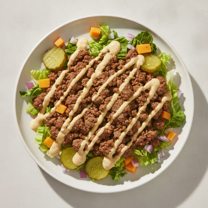 Big Mac Protein Bowl