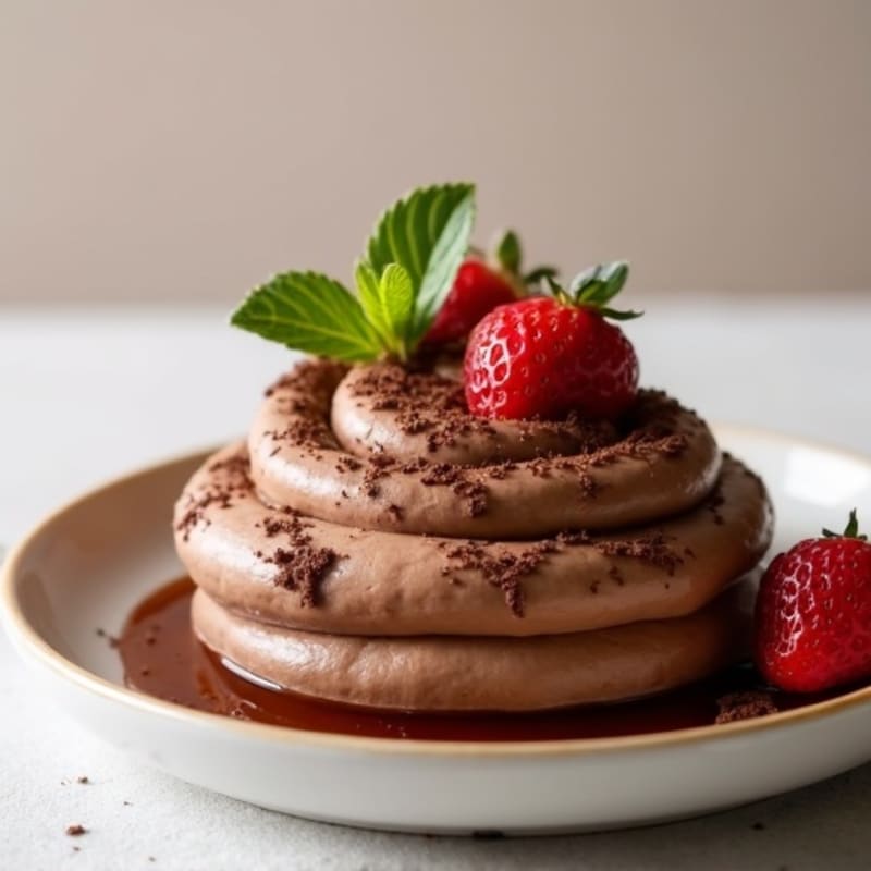 Protein Chocolate Ricotta Mousse