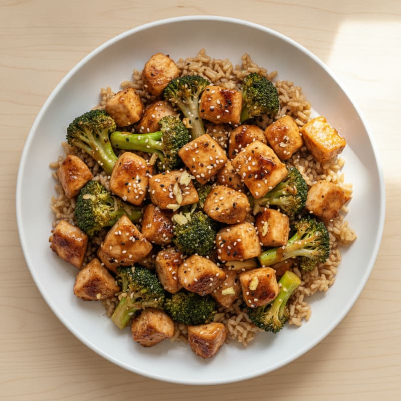 Teriyaki Chicken and Broccoli Stir-Fry