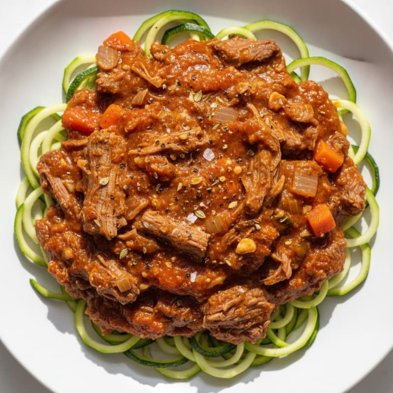 Slow-Cooked Shredded Beef Ragu