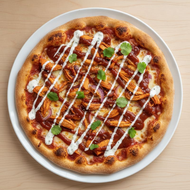 BBQ Ranch Chicken Pizza