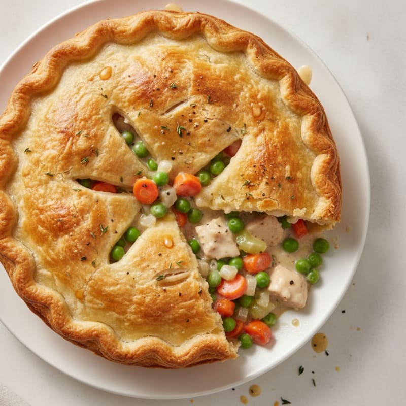 Hearty Chicken and Vegetable Pot Pie