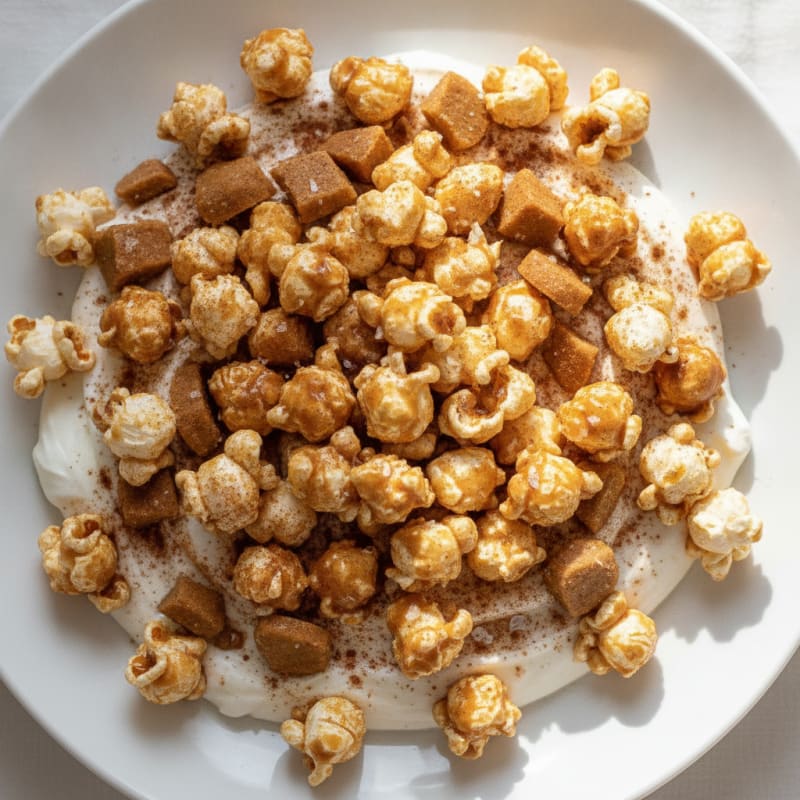 Caramel Drizzle Popcorn Delight