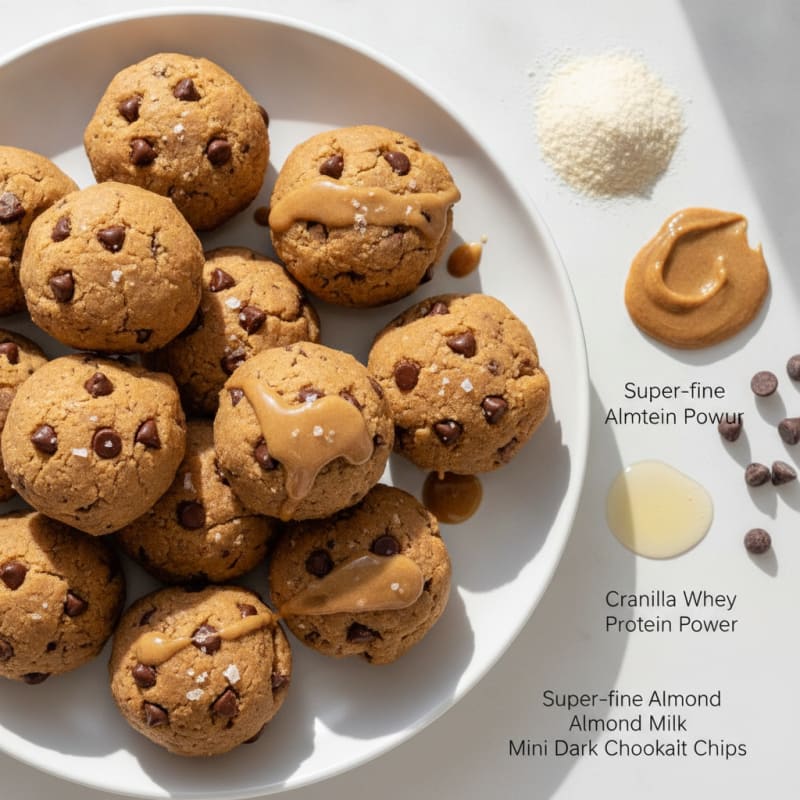 No-Bake Protein Cookie Dough Bites