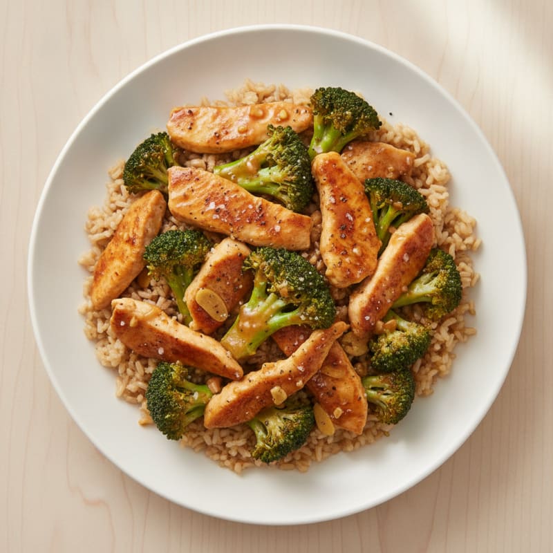 Teriyaki Chicken Stir-Fry with Broccoli