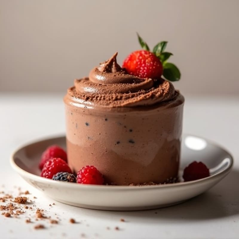 Silky Chocolate Protein Mousse