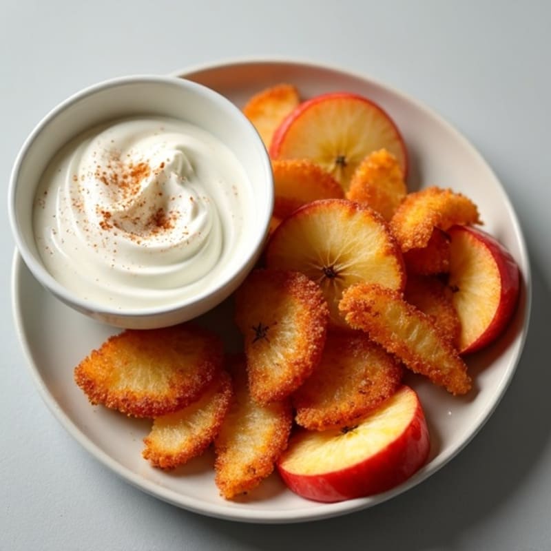 Crispy Air Fryer Cinnamon Apples