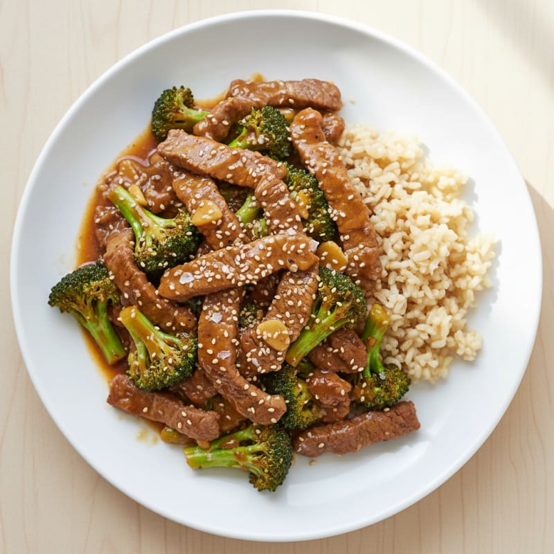 Tender Sesame Beef and Broccoli Stir-Fry