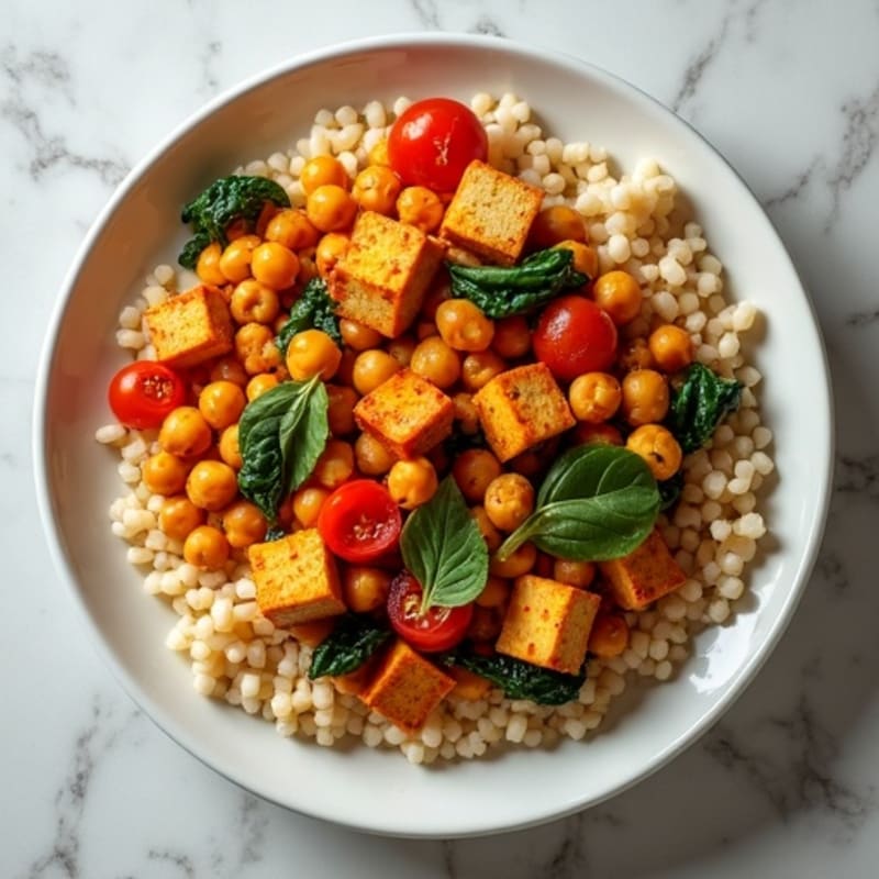 Hearty Spiced Chickpea Masala