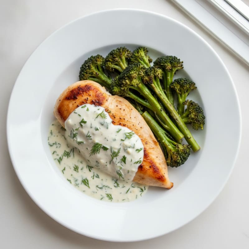 Creamy Herb Marinated Chicken