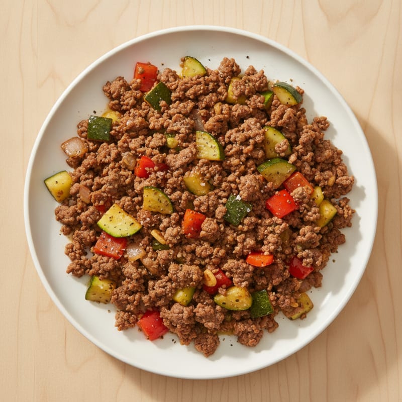 Ground Beef and Vegetable Skillet