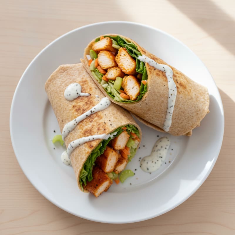Buffalo Ranch Chicken Wrap