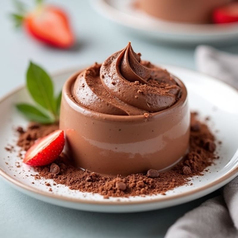 High-Protein Chocolate Greek Yogurt Mousse