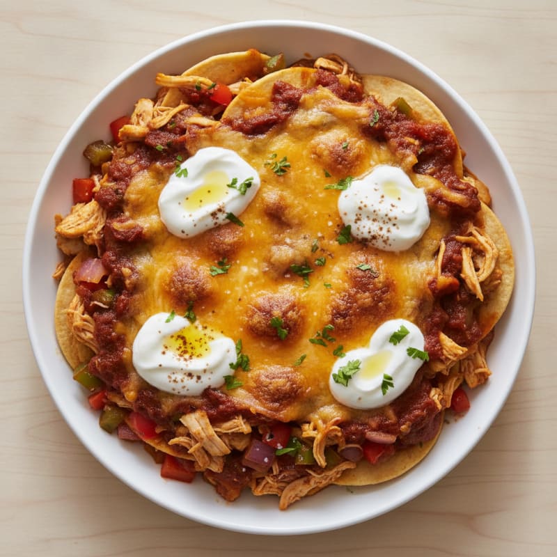 Chicken Enchilada Bake