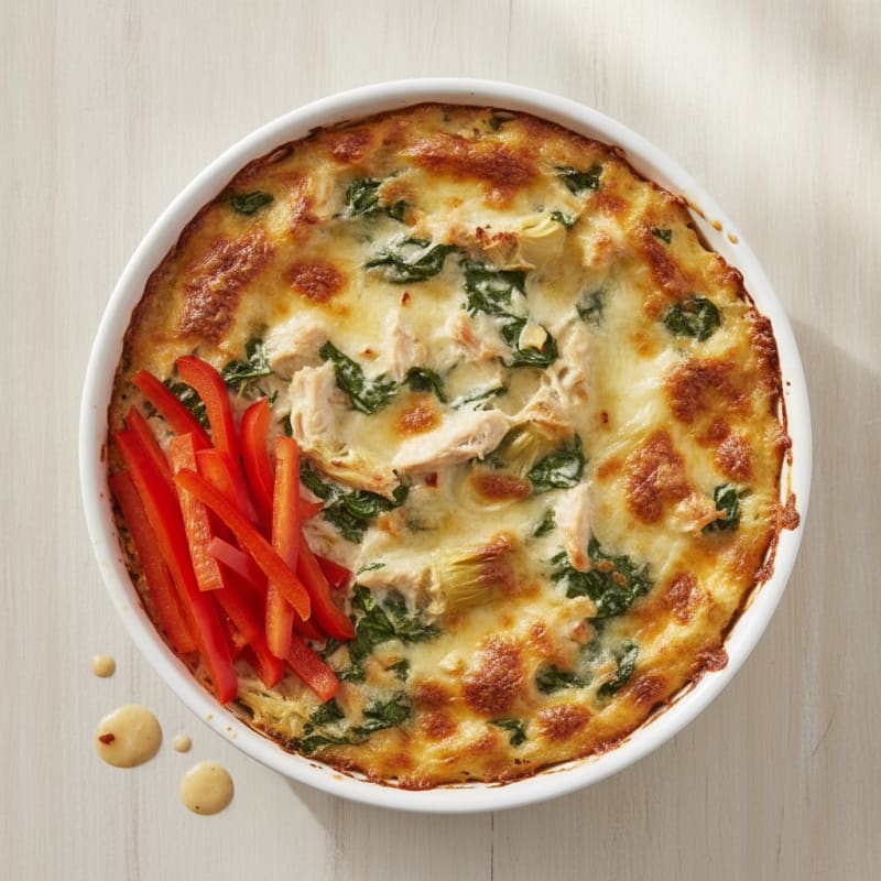 Baked Spinach Artichoke Dip