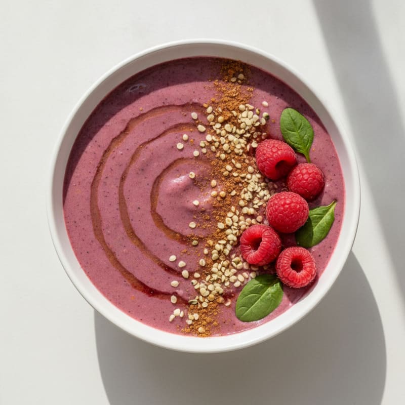 Organic Berry Protein Power Smoothie
