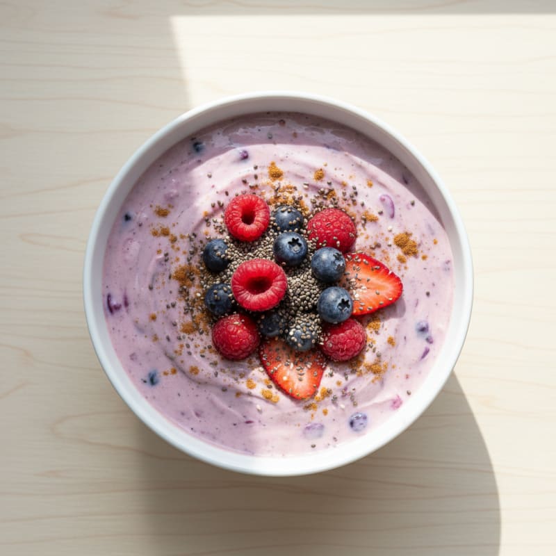 Berry Vanilla Protein Power Shake