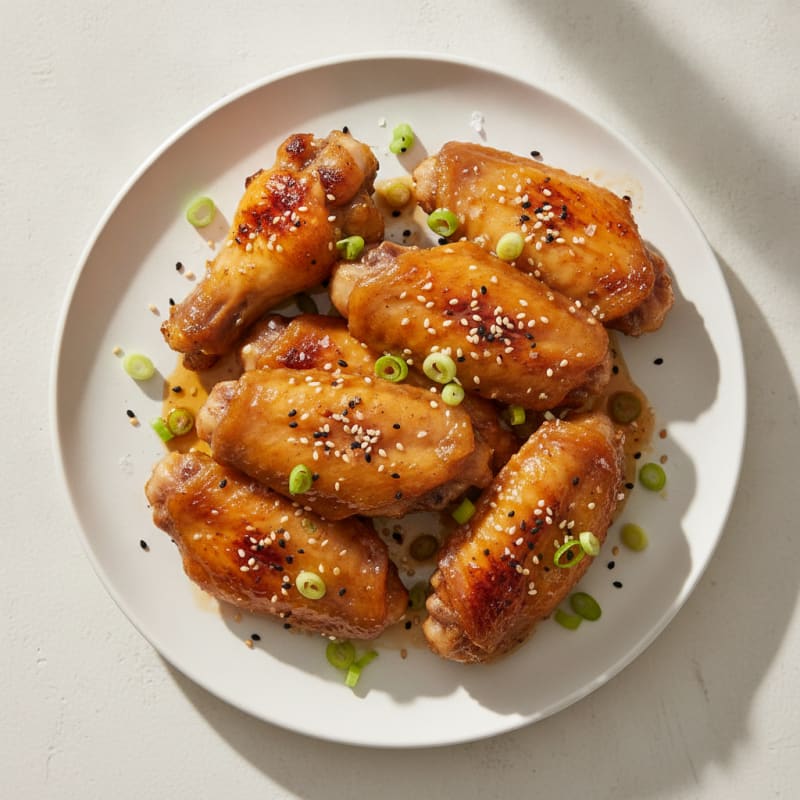 Honey-Glazed Chicken Wings