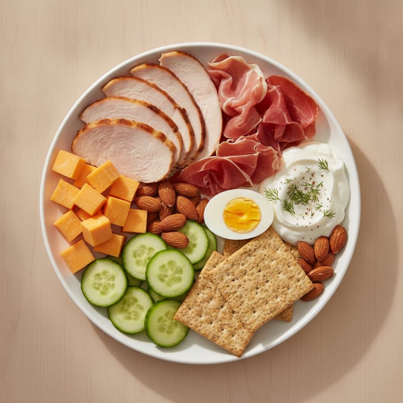 Assorted Charcuterie and Cheese Platter