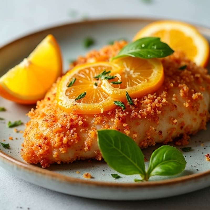 Crispy Citrus-Glazed Chicken