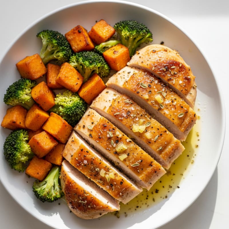 Crispy Lemon-Herb Roasted Chicken