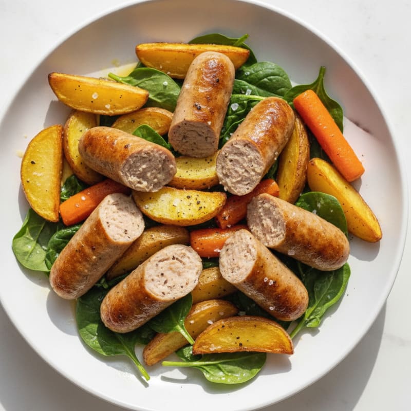 Sausage and Roasted Vegetable Medley