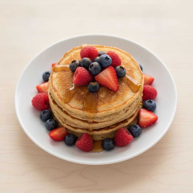Berry High-Protein Pancakes