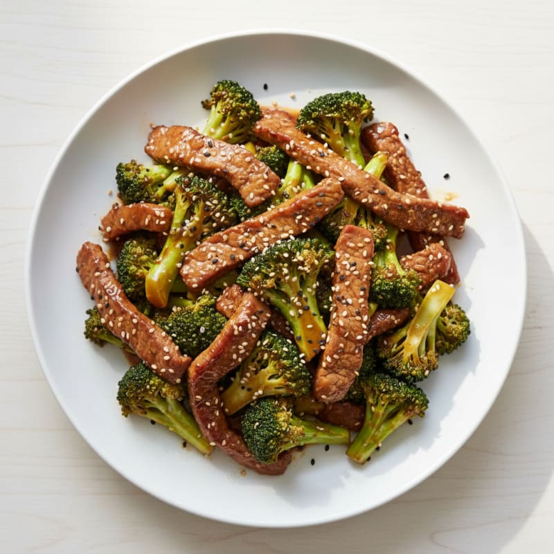 Tender Sesame Beef & Broccoli Stir-Fry
