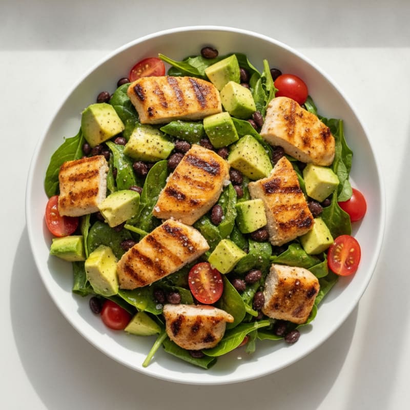 Avocado and Black Bean Salad